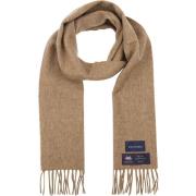 Sjaal Suitable Sjaal Ruit Merino Wol Beige