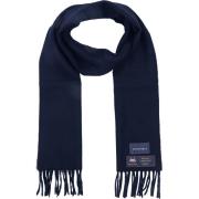 Sjaal Suitable Sjaal Ruit Merino Wol Navy