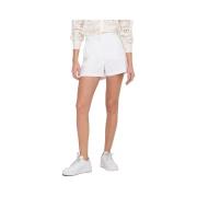 Korte Broek Only Shorts Juni - Cloud Dancer