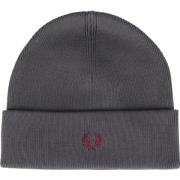 Pet Fred Perry Beanie Merino Wol Grijs