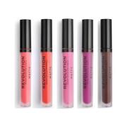 Lipgloss Makeup Revolution Set van 5 Matte Lipglosses - 130 Decadence/...