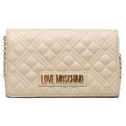 Handtas Love Moschino Polyethyleen crossbodytas met ketting en magneti...