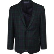 Blazer Suitable Prestige Colbert Wol Ruit Black Watch