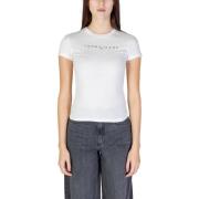 Overhemd Tommy Hilfiger Katoenen T-shirt met ronde hals en korte mouwe...