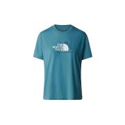 T-Shirt Lange Mouw The North Face Mountain Foundation Ss