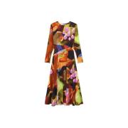 Jurk Desigual Elegante viscose jurk met elastaan