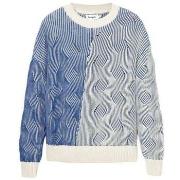 Sweater Desigual Gebreide katoenen trui met polyamidemix