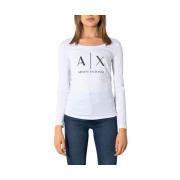 Overhemd EAX AX Logo T-shirt met lange mouwen