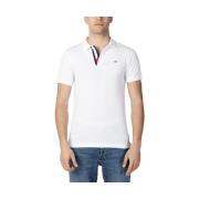 T-shirt Tommy Hilfiger Op maat gemaakte poloshirt gestreept detail