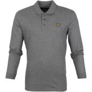 T-shirt Lyle And Scott Longsleeve Polo Grijs