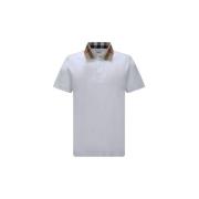 T-shirt Burberry Klassiek katoenen poloshirt met Archivio geruite kraa...