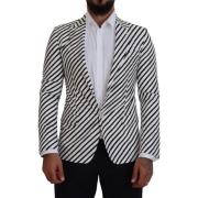 Kostuum D&amp;G Slim fit gestreepte blazer KOS2122