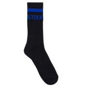 High socks Birkenstock Cotton Crew Stripe Black