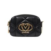 Tas Love Moschino Handtas met ritssluiting en polyurethaansamenstellin...