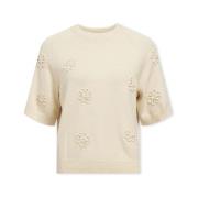 Trui Object Laney Rubin Knit - Sandshell