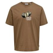 T-shirt Korte Mouw Only And Sons -