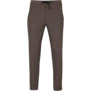 Broek Cast Iron Chino Ruit Bruin