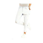 Broek Only Lima Boyfriend Jeans L32 - White