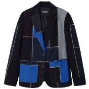 Blazer Desigual Patchwork Blazer Multicolor