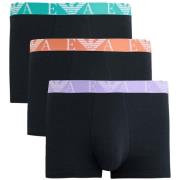 Boxers Emporio Armani Stretch Cotton Logo 3 Pack Boxers Armani Blue