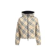 Mantel Burberry Jas met capuchon Geruit Print 8045466