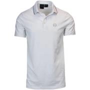 T-shirt EAX Classic Fit Polo Shirt voor heren - Wit