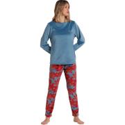 Pyjama's / nachthemden Admas Velours Calentito Luxury Pyjama broek top...