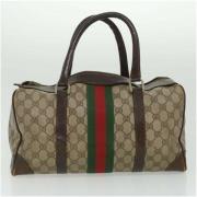 Handtas Gucci Vintage GG Boston Tas