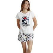 Pyjama's / nachthemden Admas Slipe t-shirt pyjama Attitude Is Everthin...