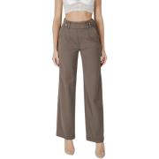 Broek Street One Straight Leg L32 HW belt butto 378711