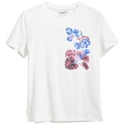 T-shirt Korte Mouw Desigual TS_BOTANICAL_LACROIX 25SWTK48