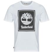 T-shirt Korte Mouw Timberland STACK LOGO SHORT SLEEVE TEE