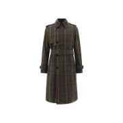 Trainingsjack Burberry Double-breasted katoenen trenchcoat