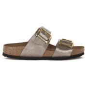 Slippers BIRKENSTOCK SYDNEY CB GRACEFUL TAUPE CALZ S