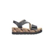 Sandalen Rieker V3964 02-noir Noir