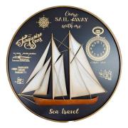 Beeldjes Signes Grimalt Zeilboot Muurornament