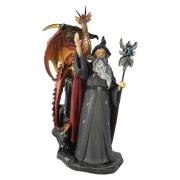 Beeldjes Signes Grimalt Tovenaar Met Draak