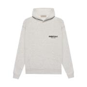 Sweater Fear Of God Essentials Hoodie Light Oatmeal FW22