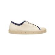 Lage Sneakers Sanjo STC 70 Washed - Ecru/Navy