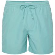 Zwembroek Calvin Klein Jeans Tape Logo Swim Shorts Saltwater Aqua