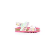 Sandalen Kickers SUMMERKRO 31 - BLANC MULTICO ETHNIC 785455