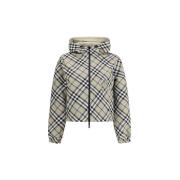 Mantel Burberry Geruit jack met capuchon 8045326