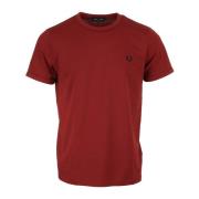 T-shirt Korte Mouw Fred Perry Ringer