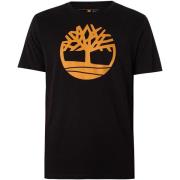 T-shirt Korte Mouw Timberland T-shirt met boomlogo