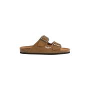 Slippers Pepe jeans BIO SUEDE M 860-DARK STONE BEIG Marron