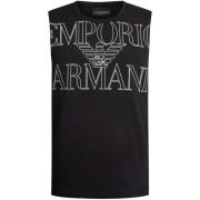 Pyjama's / nachthemden Emporio Armani Lounge Big Logo Grafisch Vest