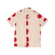 Overhemd Lange Mouw Otherwise Madhubani Shirt - Light Pink