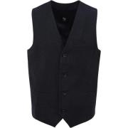 Blazer Suitable Gilet Loop Navy