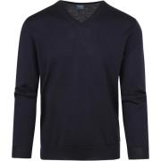 Sweater Olymp Trui Merino Donkerblauw