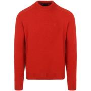 Sweater Barbour Grangetown Trui Wol Rood